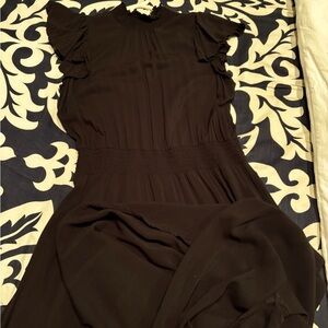 Black ladies jumpsuit. Short sleeve.